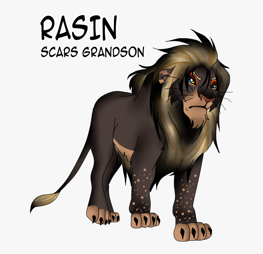 Scars Grandson Rasin - Lion King Scar's Grandson, HD Png Download