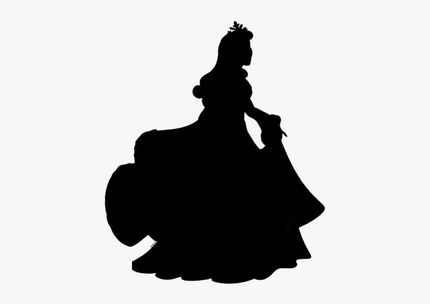 Disney Princess Png Transparent Image - Silhouette, Png Download