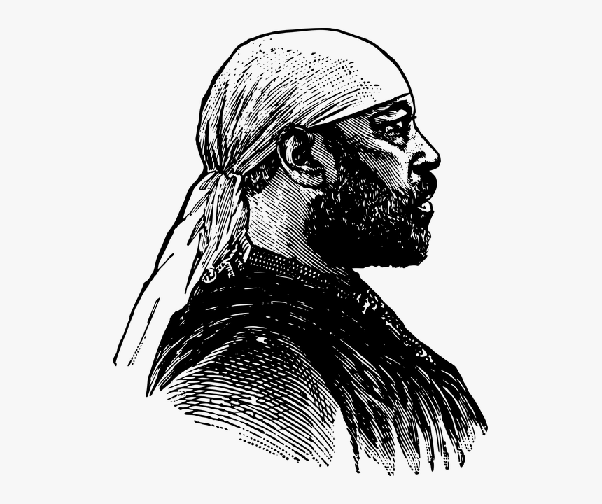 Beard Gang History - Ethiopian Black And White Art, HD Png Download