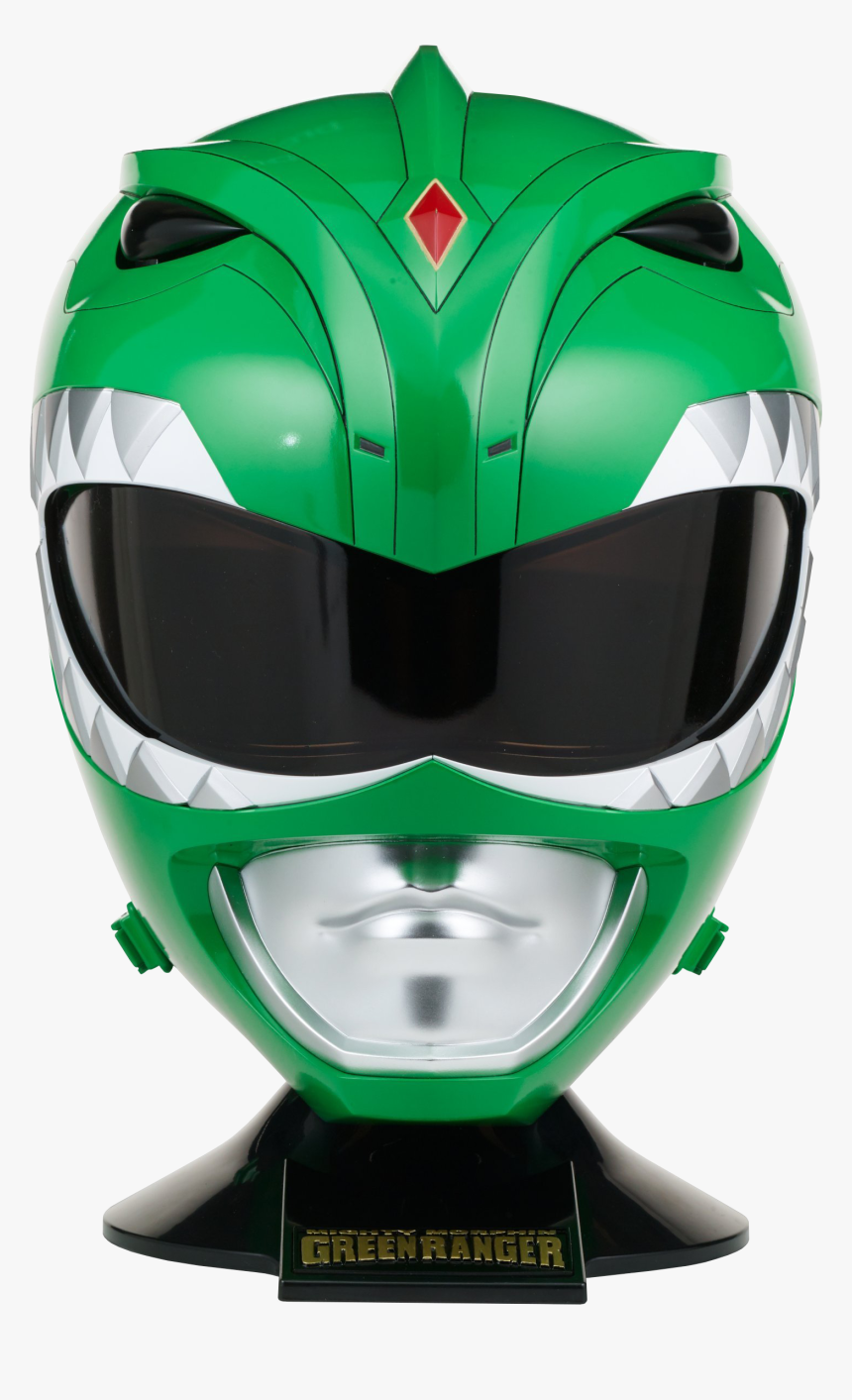 Green Ranger Legacy Helmet, HD Png Download