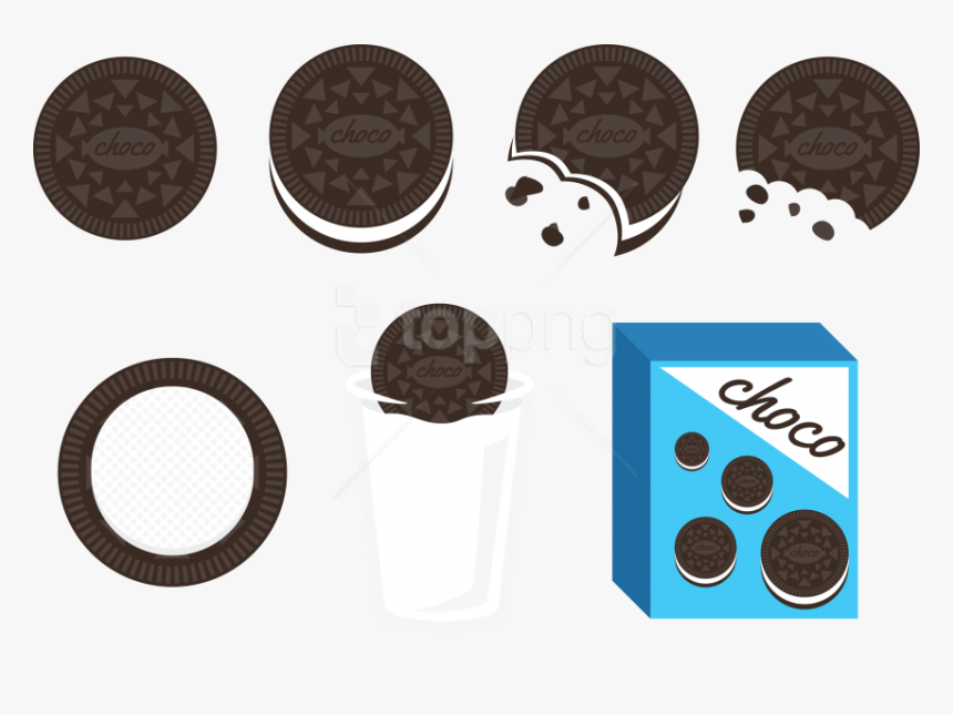 Oreo Illustration Cookie Png Transparent Png Transparent Png Image Pngitem