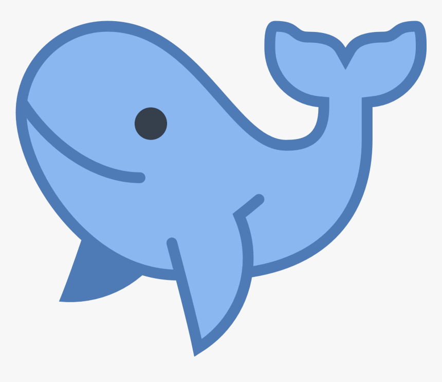 A Sperm Whale - Blue Whale Icon, HD Png Download