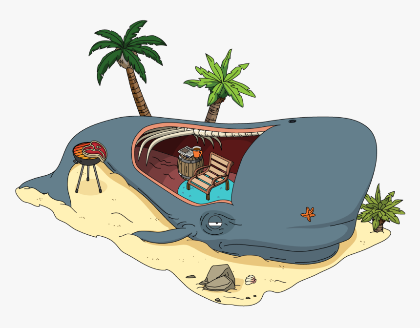 Sperm Whale Suite - Sperm Whale Family Guy, HD Png Download