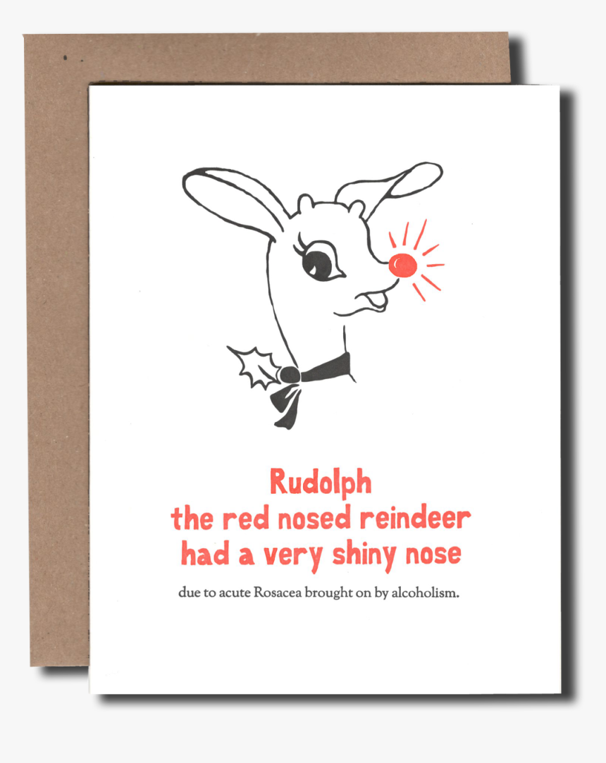 Rudolph S Red Nose - Cartoon, HD Png Download