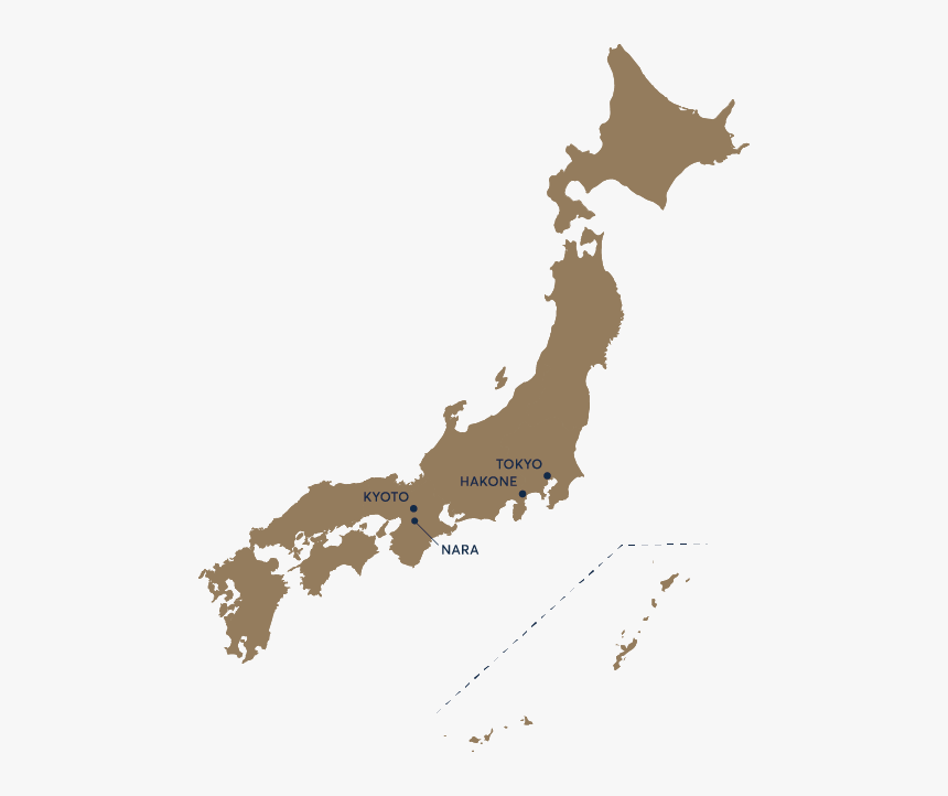 Aot Map Jic Essential Japan - Japan Map Png Tokyo, Transparent Png