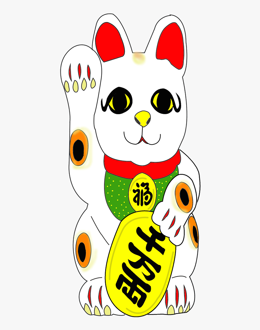 Maneki-neko, HD Png Download