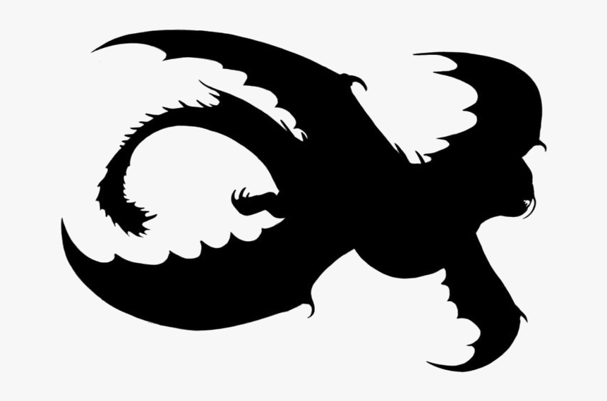 Transparent Dragon Silhouette, Clip Art - Transparent Dragon Silhouette Png, Png Download