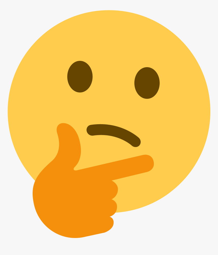 Starethink Discord Emoji - Discord Thinking Emoji Transparent, HD Png Download