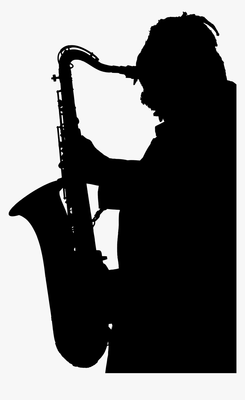 Saxophone Player Clip Art, HD Png Download
