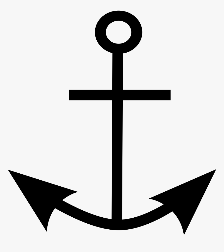 Clipart Anchor Image Png Clipart - Anchor Cross Png, Transparent Png