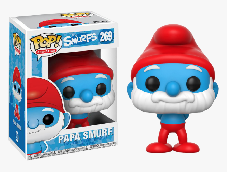 Funko Pop Papa Smurf, HD Png Download