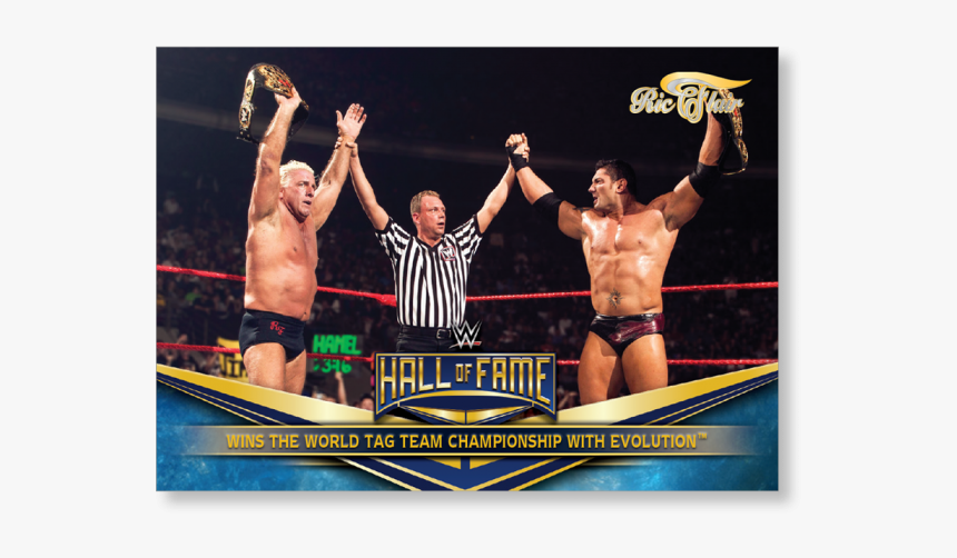 Wwe Tag Team Championship Png - World Tag Team Champions Evolution, Transparent Png
