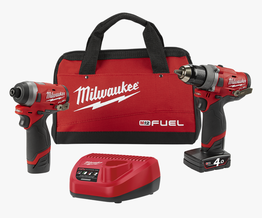 M12 Fuel® 2 Piece Power Pack 2a - Milwaukee M12 Fuel, HD Png Download