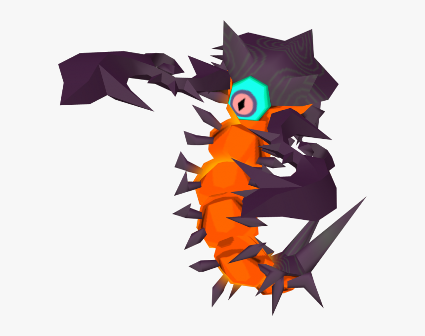 Zeldapedia - Zelda Wind Waker Lava Centipede, HD Png Download
