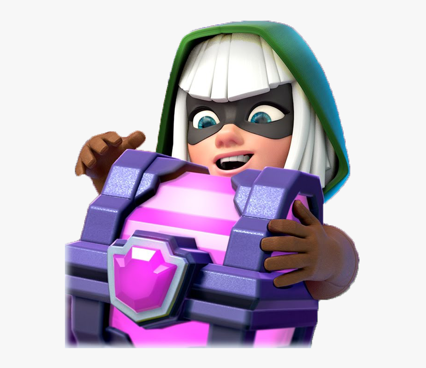 Personnage Clash Royal Png - Bandit Clash Royale, Transparent Png