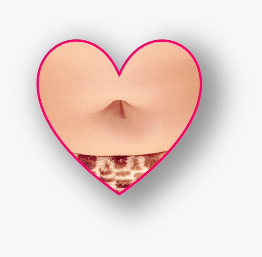 Transparent Belly Button Png - Heart, Png Download