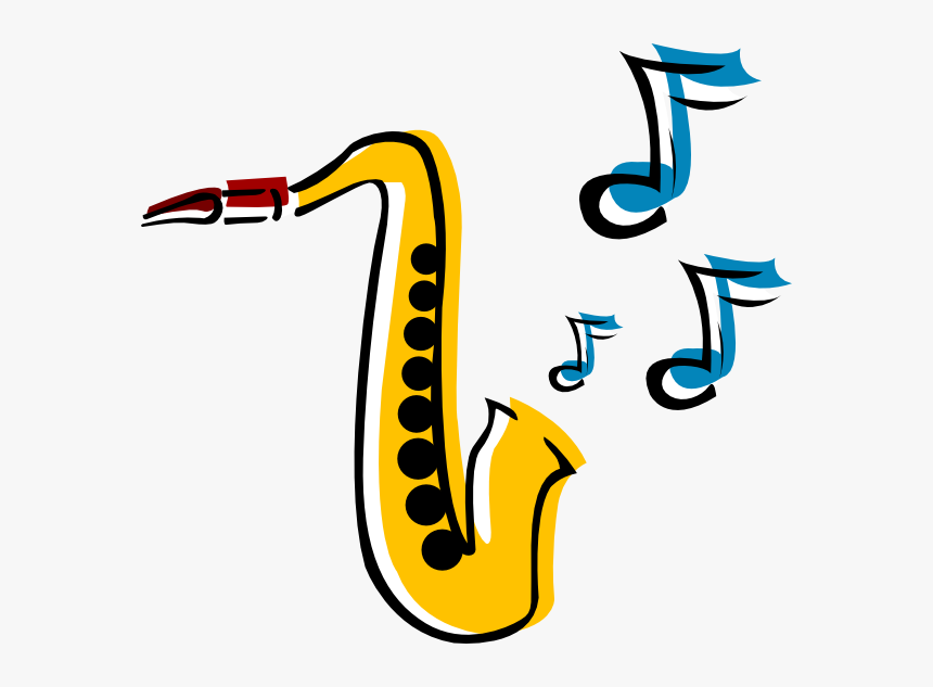 Saxophone 5 Svg Clip Arts - Musical Instruments Clip Art, HD Png Download