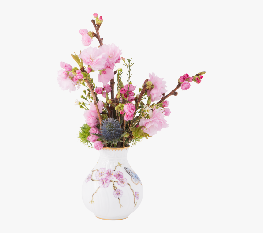 Cherry Blossom In A Vase, HD Png Download