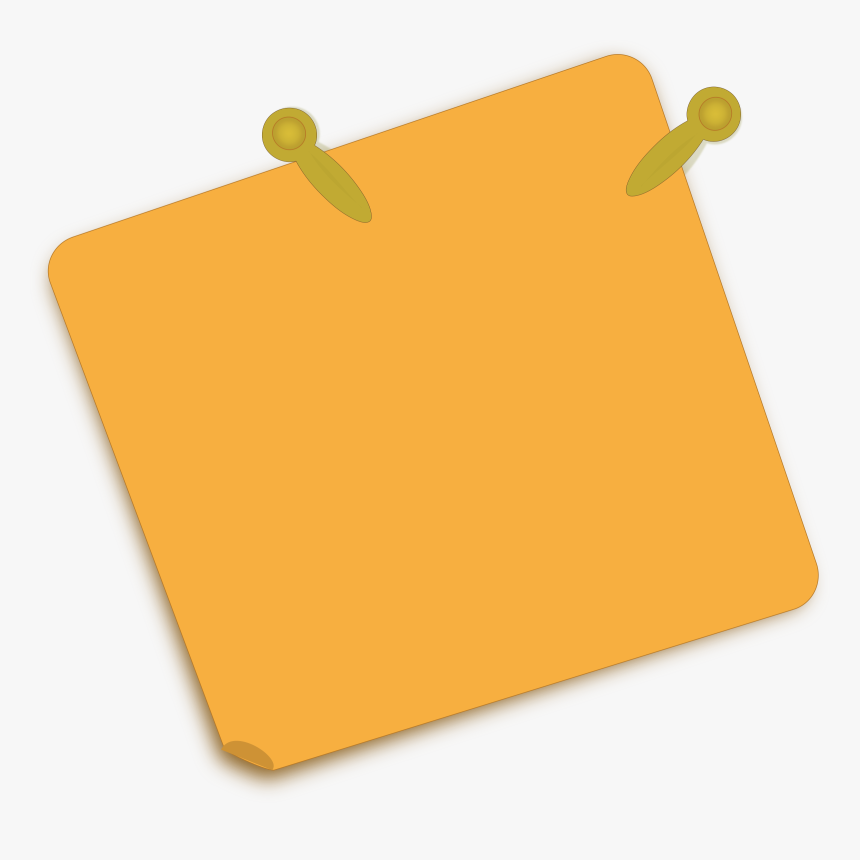 28 Collection Of Paper Notes Clipart Png - Paper Note Clipart, Transparent Png