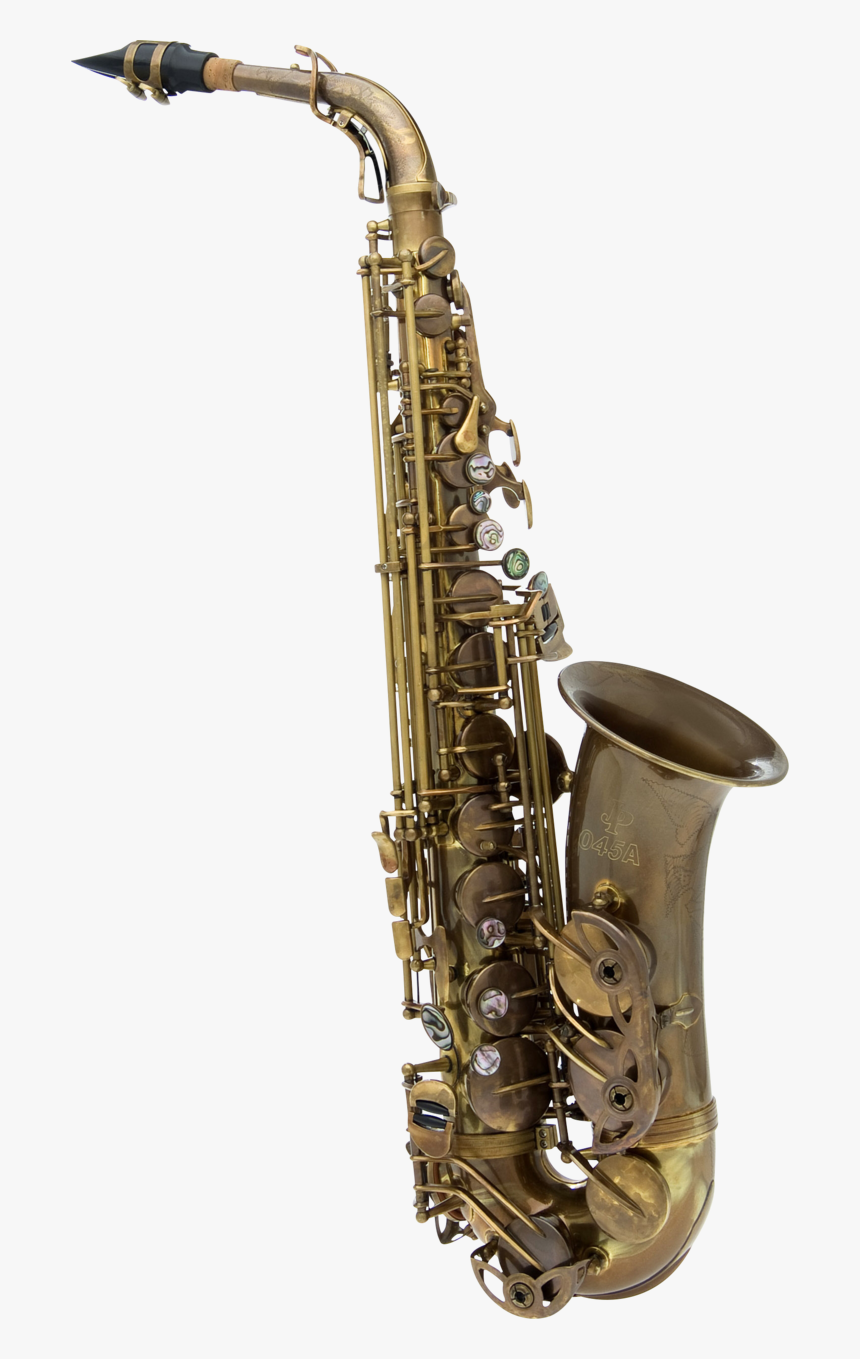 Transparent Saxophone Player Png - Antique Finish Sax, Png Download