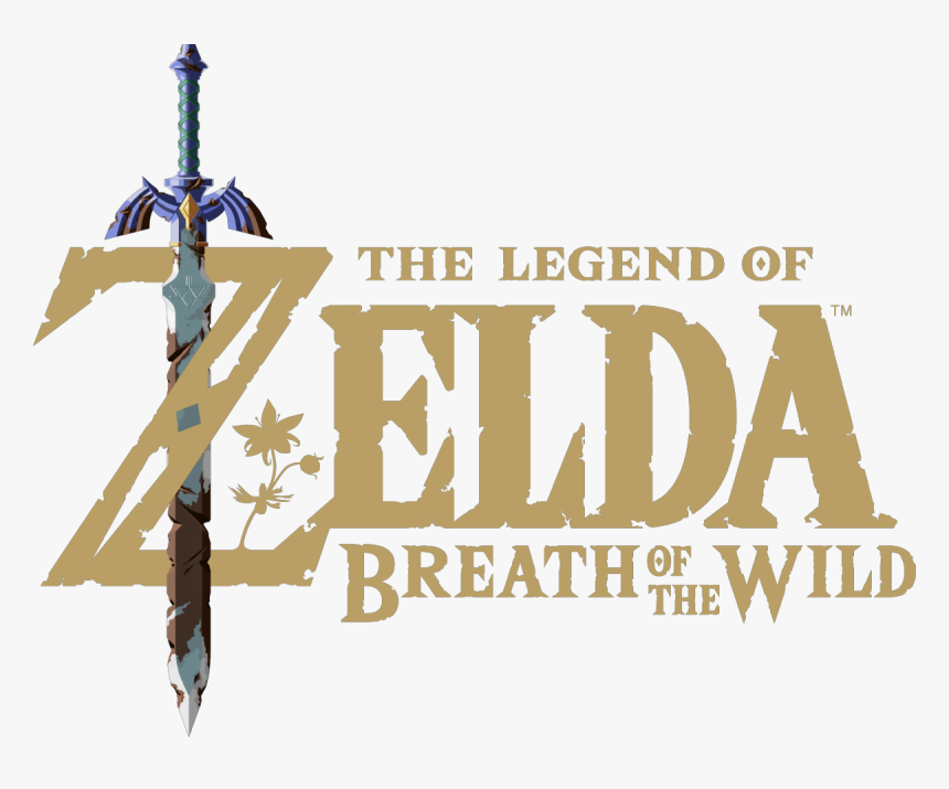 The Legend Of Zelda - Zelda Logo Breath Of The Wild, HD Png Download