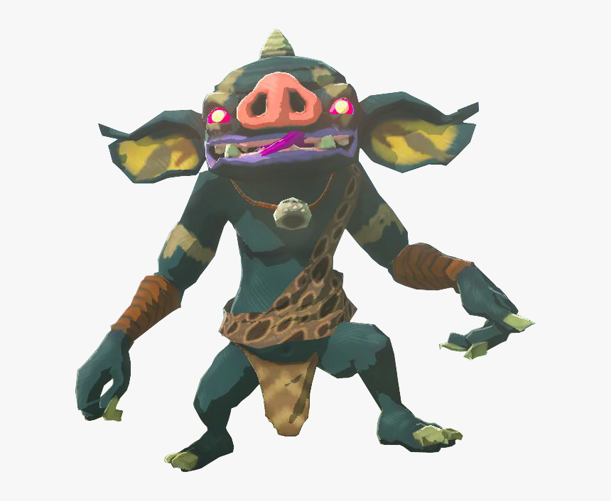 Blue Bokoblin Model - Zelda Breath Of The Wild Skulls, HD Png Download