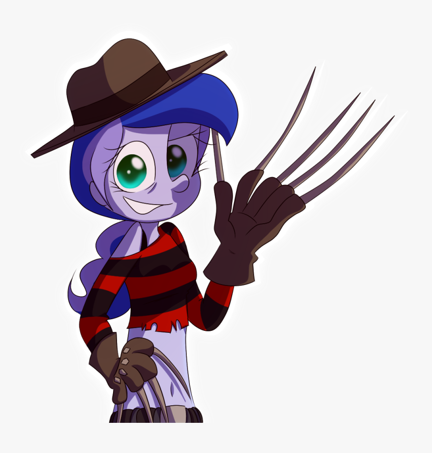 Fj-c, Belly Button, Belt, Equestria Girls, Freddy Krueger, - Princess Luna Mlp Freddy Krueger, HD Png Download