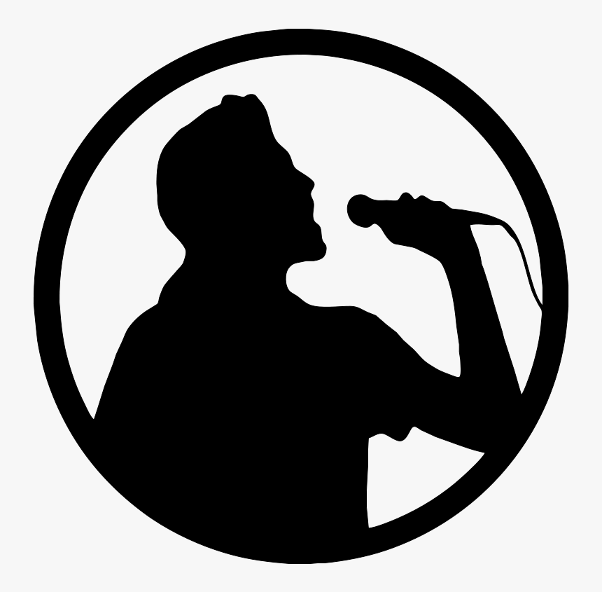 Karaoke Cliparts - Singing Logo Png, Transparent Png