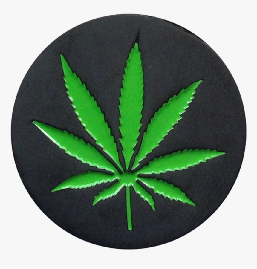 Marijuana Pot Leaf Weed Ball Marker & Hat Clip, HD Png Download