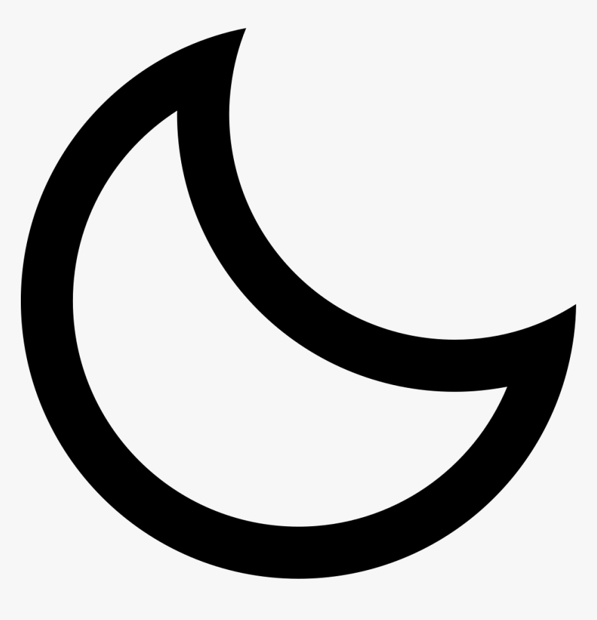 Moon - Crescent, HD Png Download