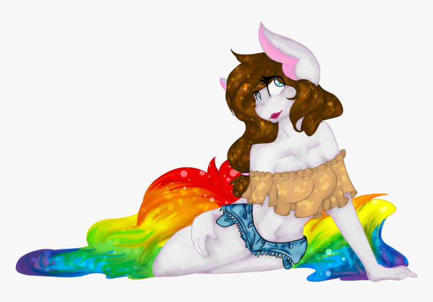 Mscolorsplash, Belly Button, Female, Lipstick, Midriff, - Cartoon, HD Png Download