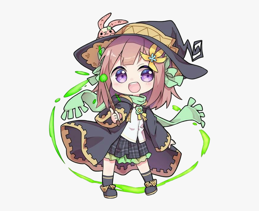 #freetoedit #cute #kawaii #chibi #magic #wizard #wand - Wizard Of Oz Chibi, HD Png Download