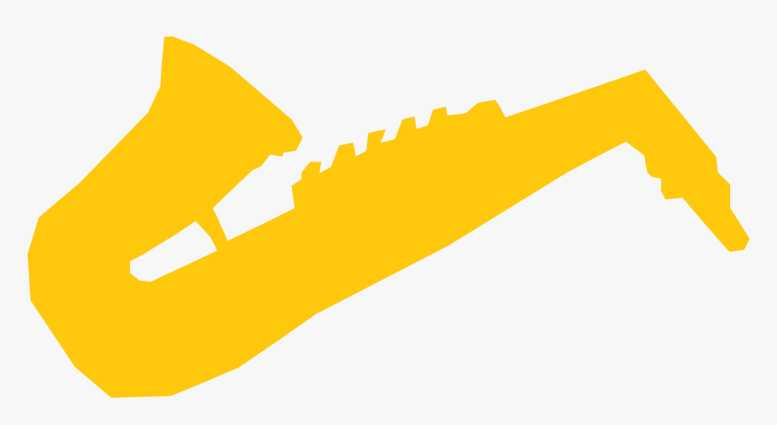 Saxophone Refixed Clip Arts - Yellow Sax Clip Art, HD Png Download