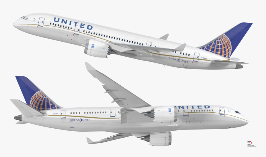 United Airlines Plane Clipart, HD Png Download , Transparent Png Image
