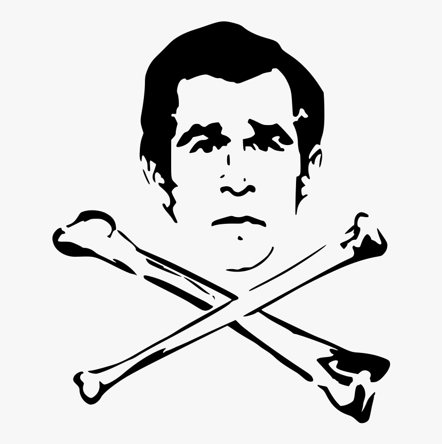 Art,monochrome Photography,monochrome - George Bush Clipart, HD Png Download