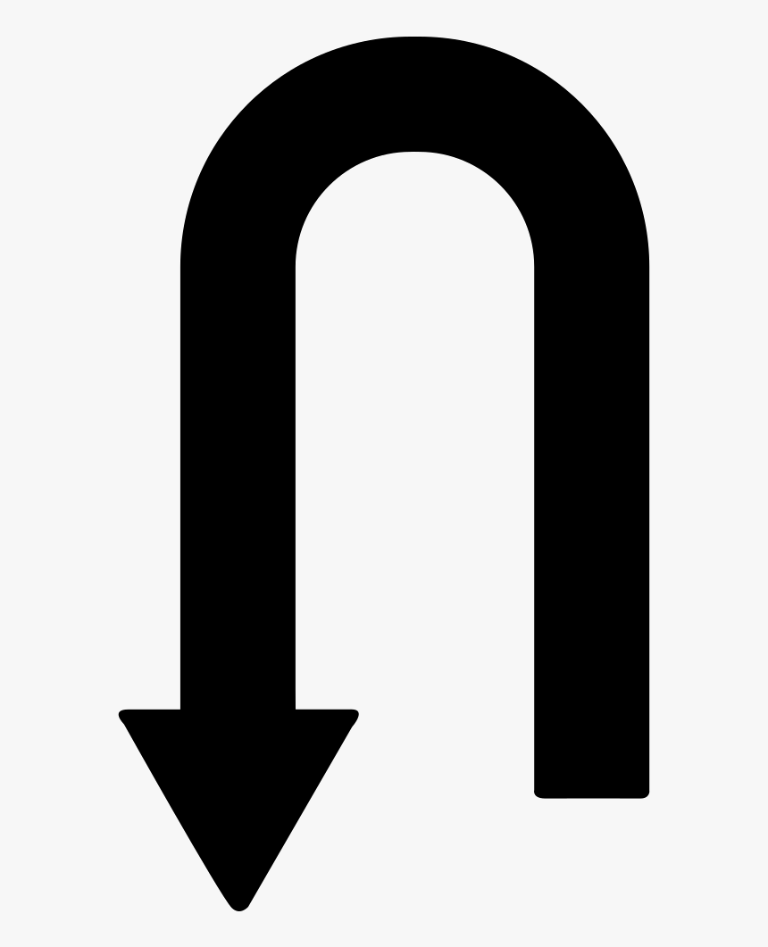 Curved Backwards Arrow - Arrow Backwards, HD Png Download