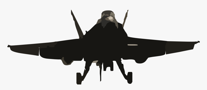 Airplane Mcdonnell Douglas F/a-18 Hornet United States - Military Aircraft Vector Png, Transparent Png