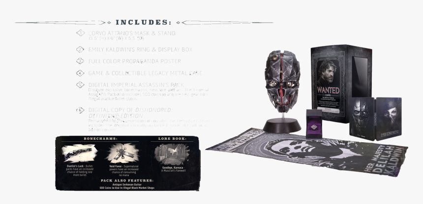 Page Banner - Dishonoured Collector's Edition, HD Png Download