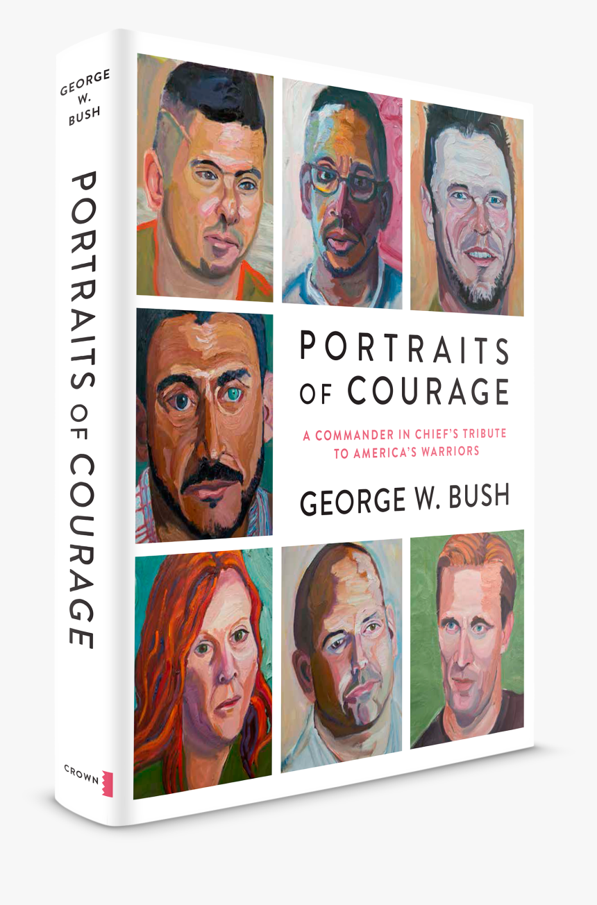 George W Bush Paintings Wounded Warriors - George W Bush Paintings Soldiers, HD Png Download