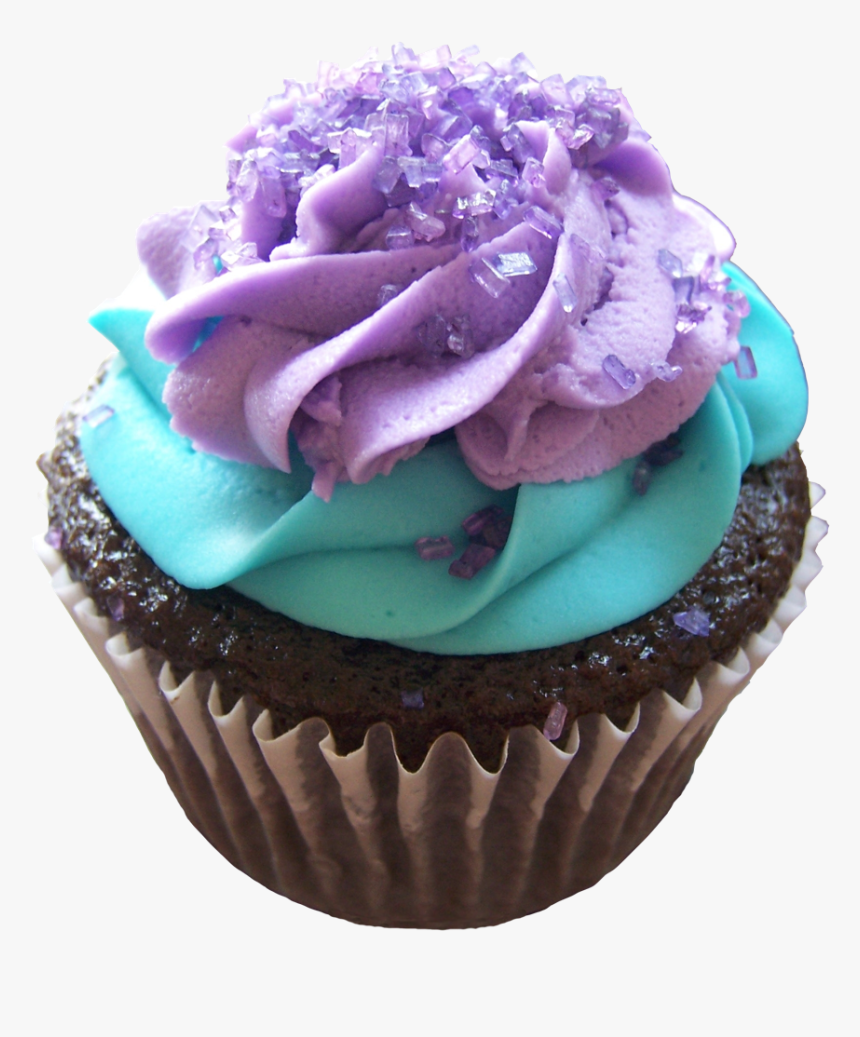 Purple Cupcake Png, Transparent Png