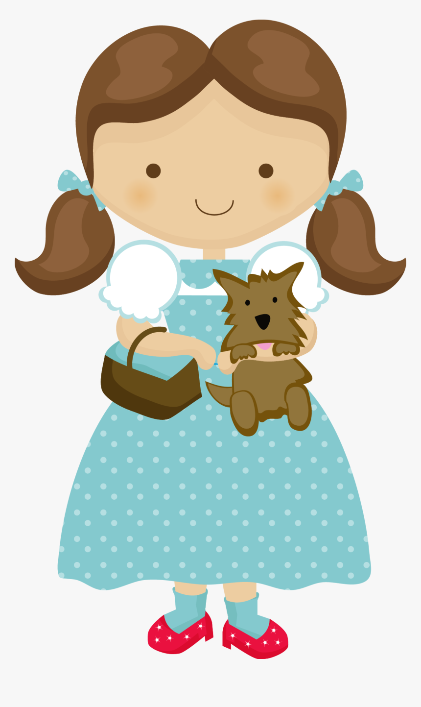 Dorothy In Oz Clip Art Wizard Of Oz Dorothy Cartoon, HD Png Download