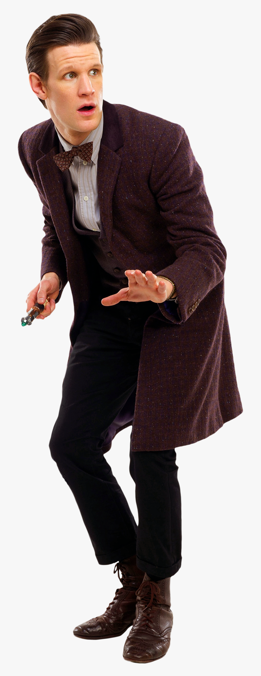 Eleventh Doctor Transparent By Tardisplus-d7ngdf5 - Doctor Who Matt Smith Png, Png Download