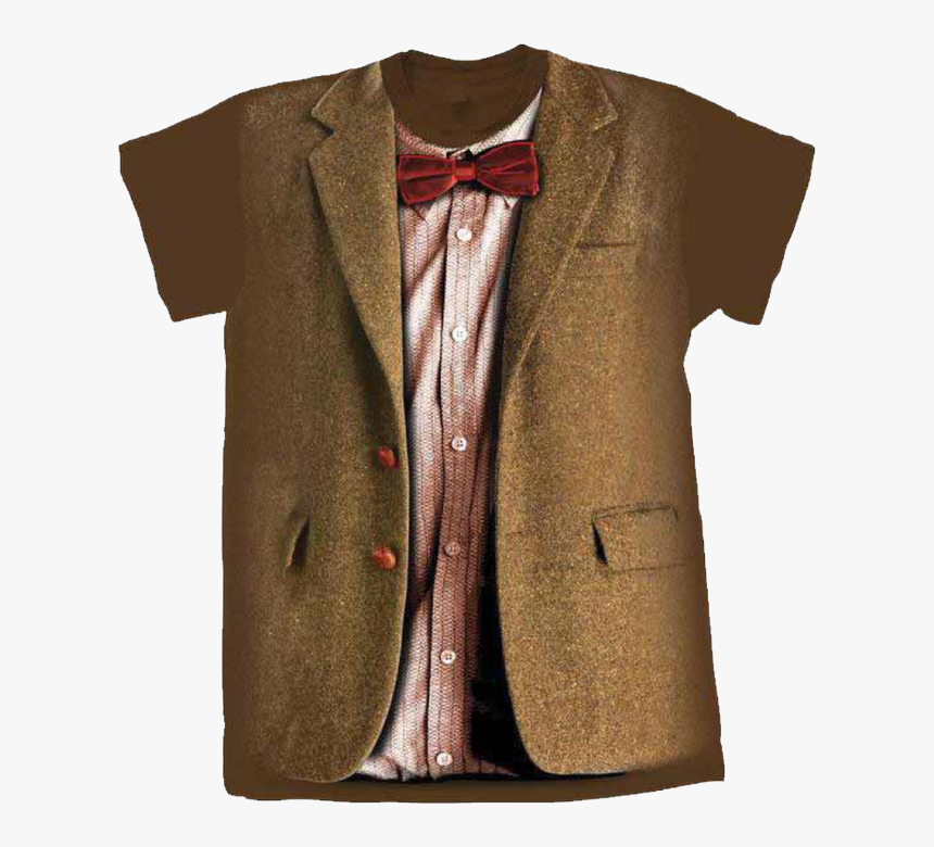 11th Doctor Matt Smith Male T-shirt - Eleventh Doctor, HD Png Download