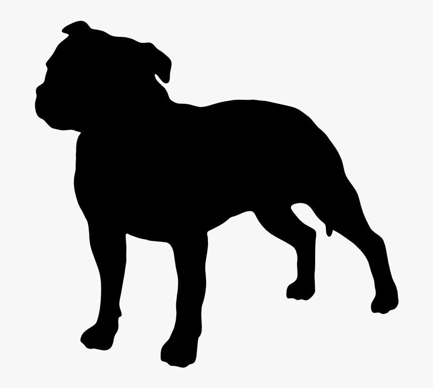 Staffordshire Bull Terrier American Pit Bull Terrier - Staffordshire Bull Terrier Sticker, HD Png Download