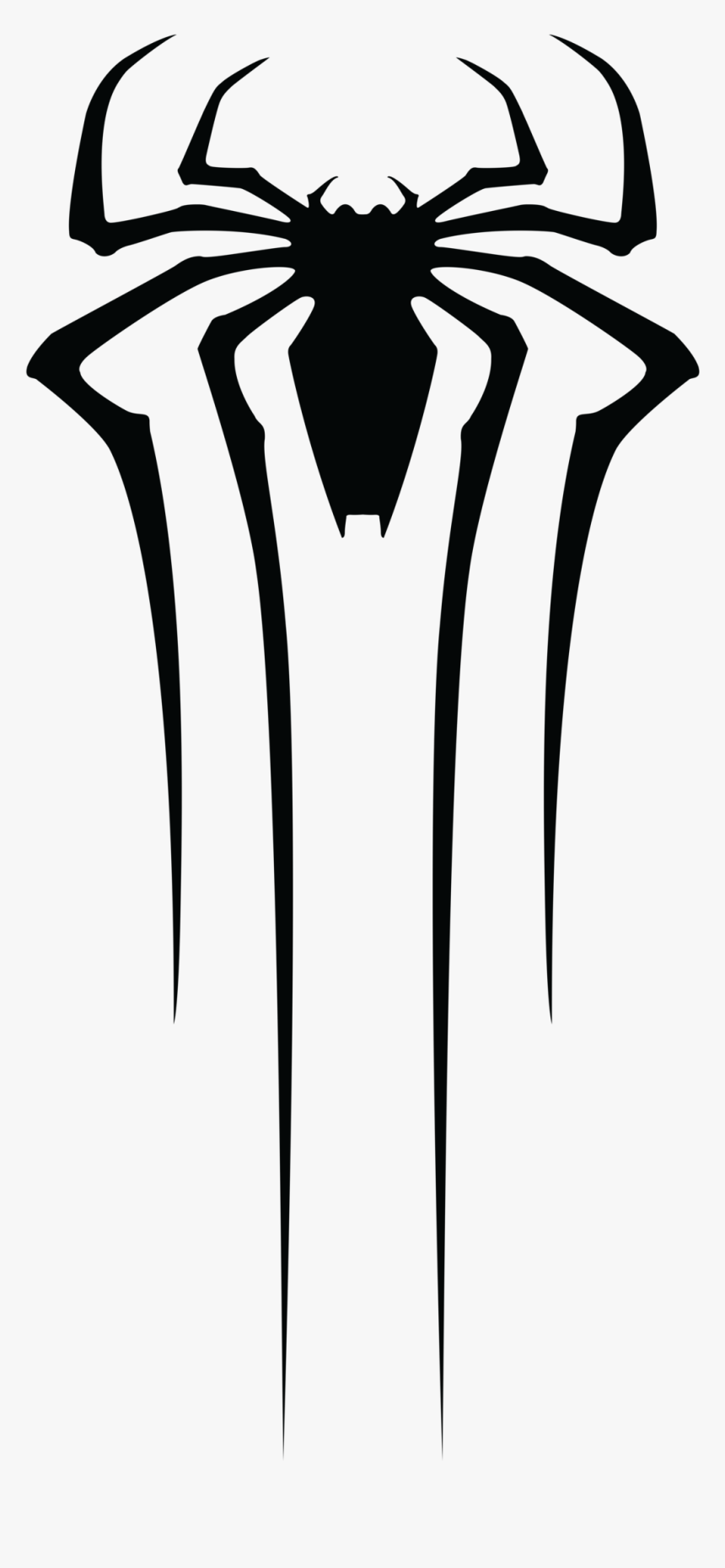 Spiderman Symbol Png - Amazing Spider Man Spider, Transparent Png