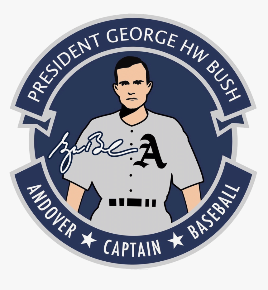 Transparent George Bush - Andover Baseball Patch, HD Png Download