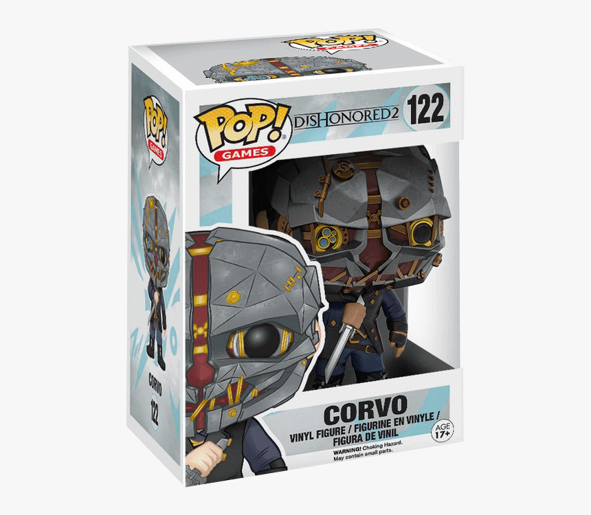 Dishonored 2 Corvo Pop Figure - Dishonored Funko Pop, HD Png Download