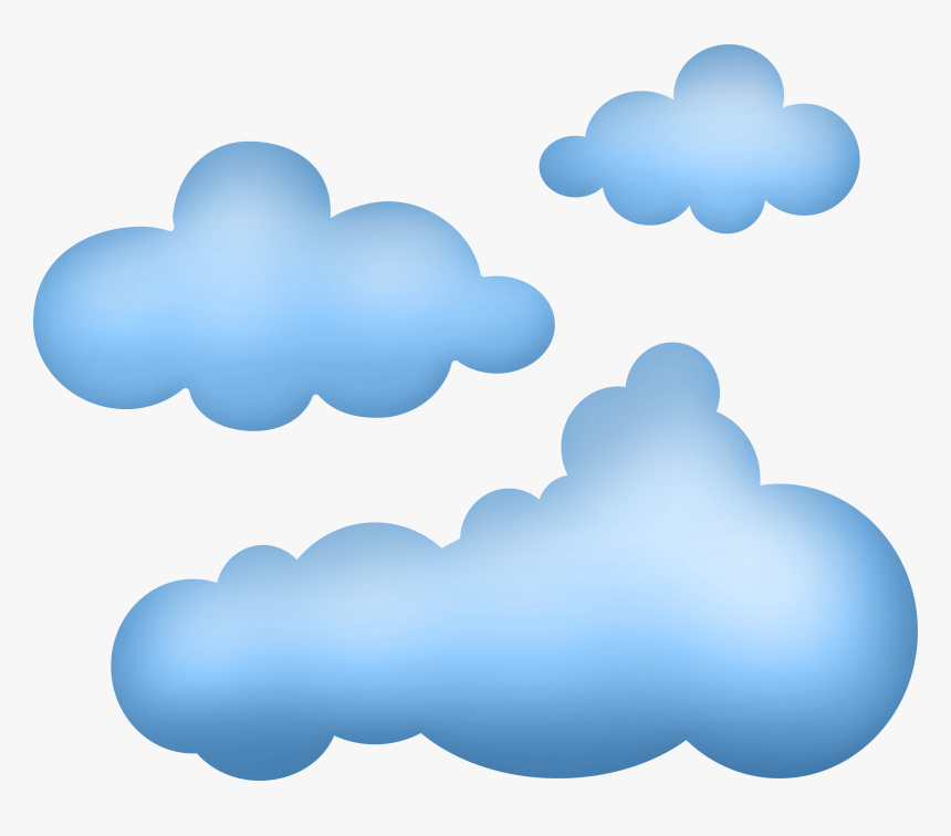 Cartoon Clouds Png Clip Art, Transparent Png