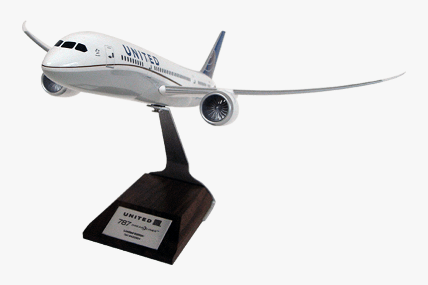 1/144 Scale 787 Model In United Paint Scheme With Personalized - Avion A Escala Png, Transparent Png