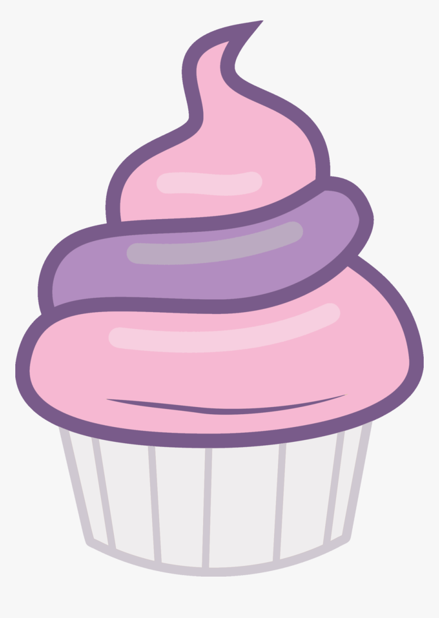 Cupcake Vector Colorful - Transparent Background Cupcake Clipart, HD Png Download